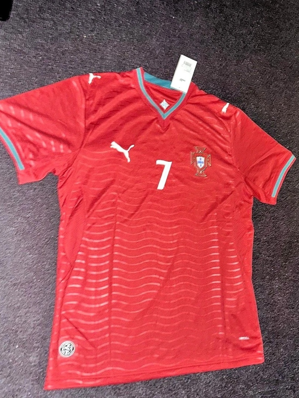 Puma Portugal 2026/27 World Cup Home Kit Cristiano Ronaldo #7